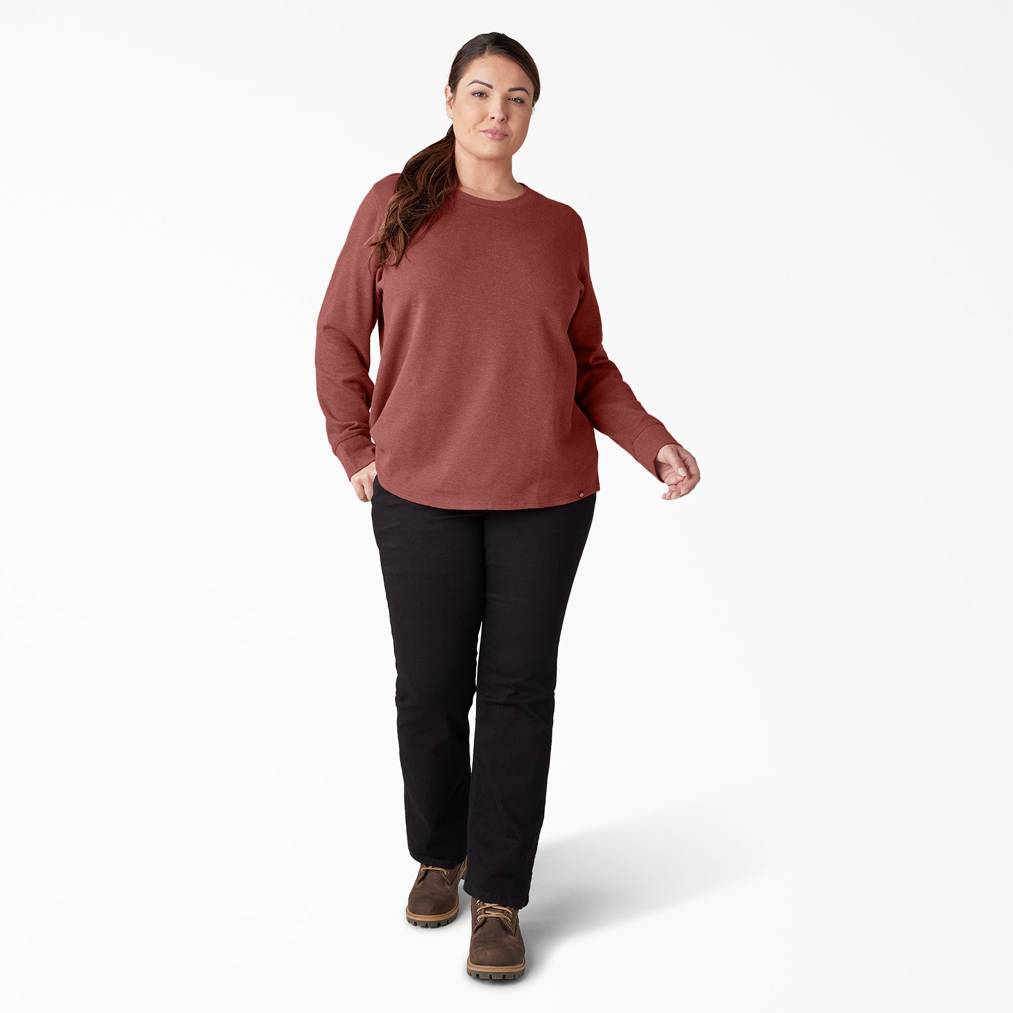 Women's Plus Long Sleeve Thermal Shirt