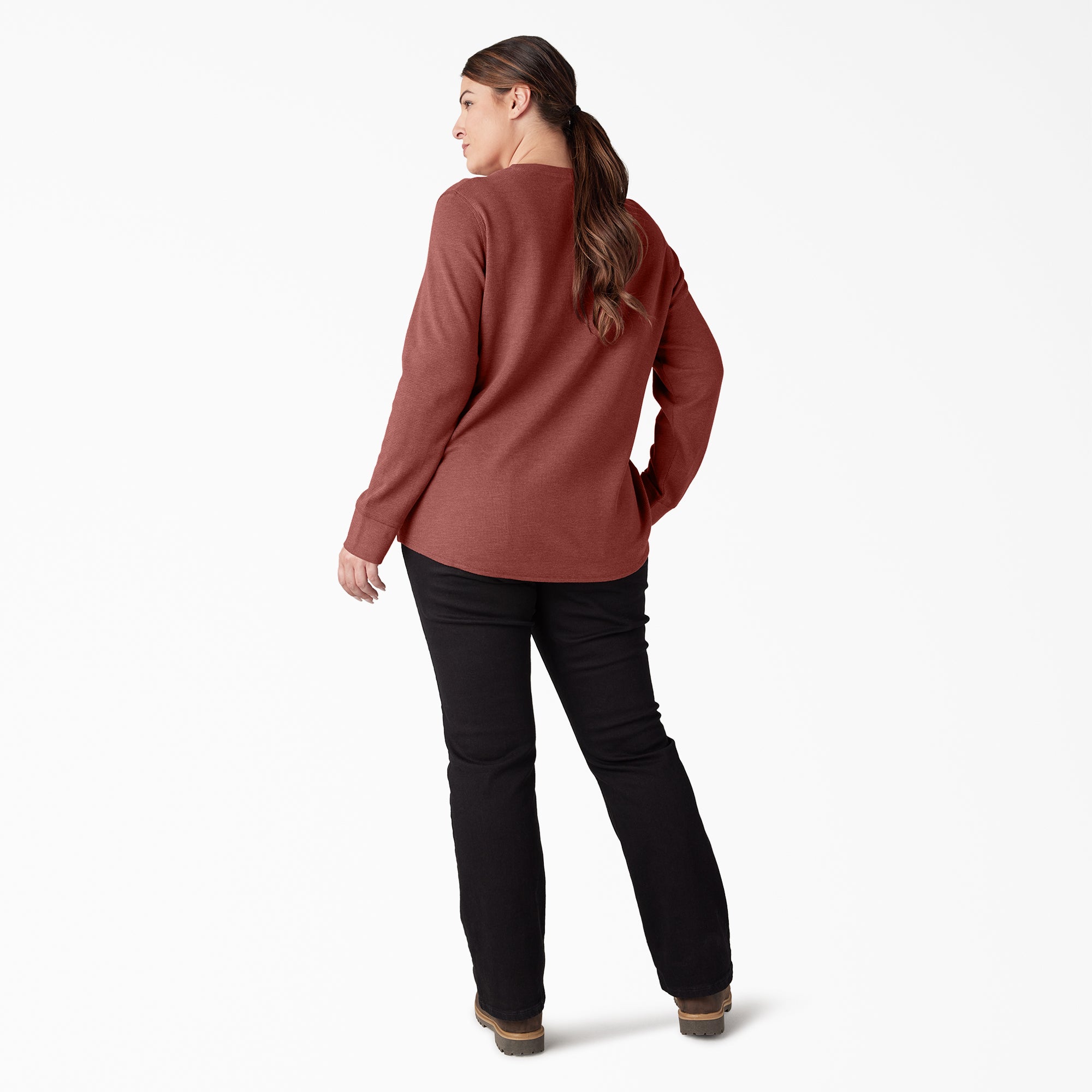 Women's Plus Long Sleeve Thermal Shirt