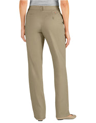 Women's Relaxed Fit Straight Leg Pleated Front Pants