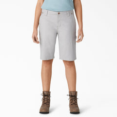 Women's Relaxed Fit Duck Carpenter Shorts, 11"