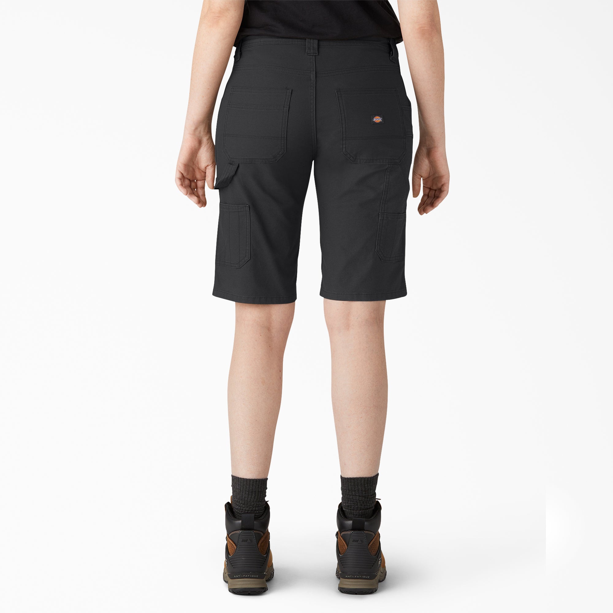 Women's Relaxed Fit Duck Carpenter Shorts, 11"