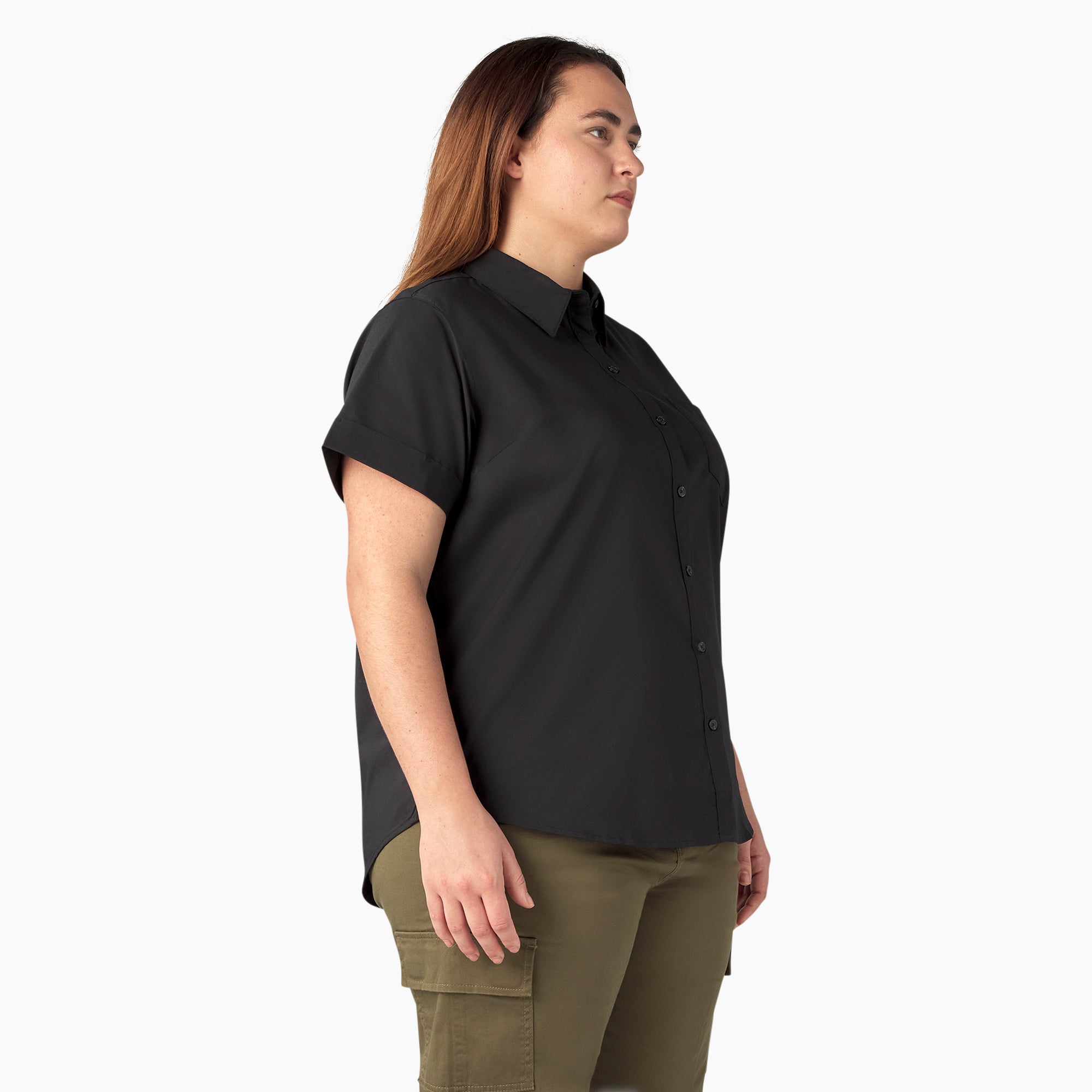 Women's Plus Button-Up Shirt