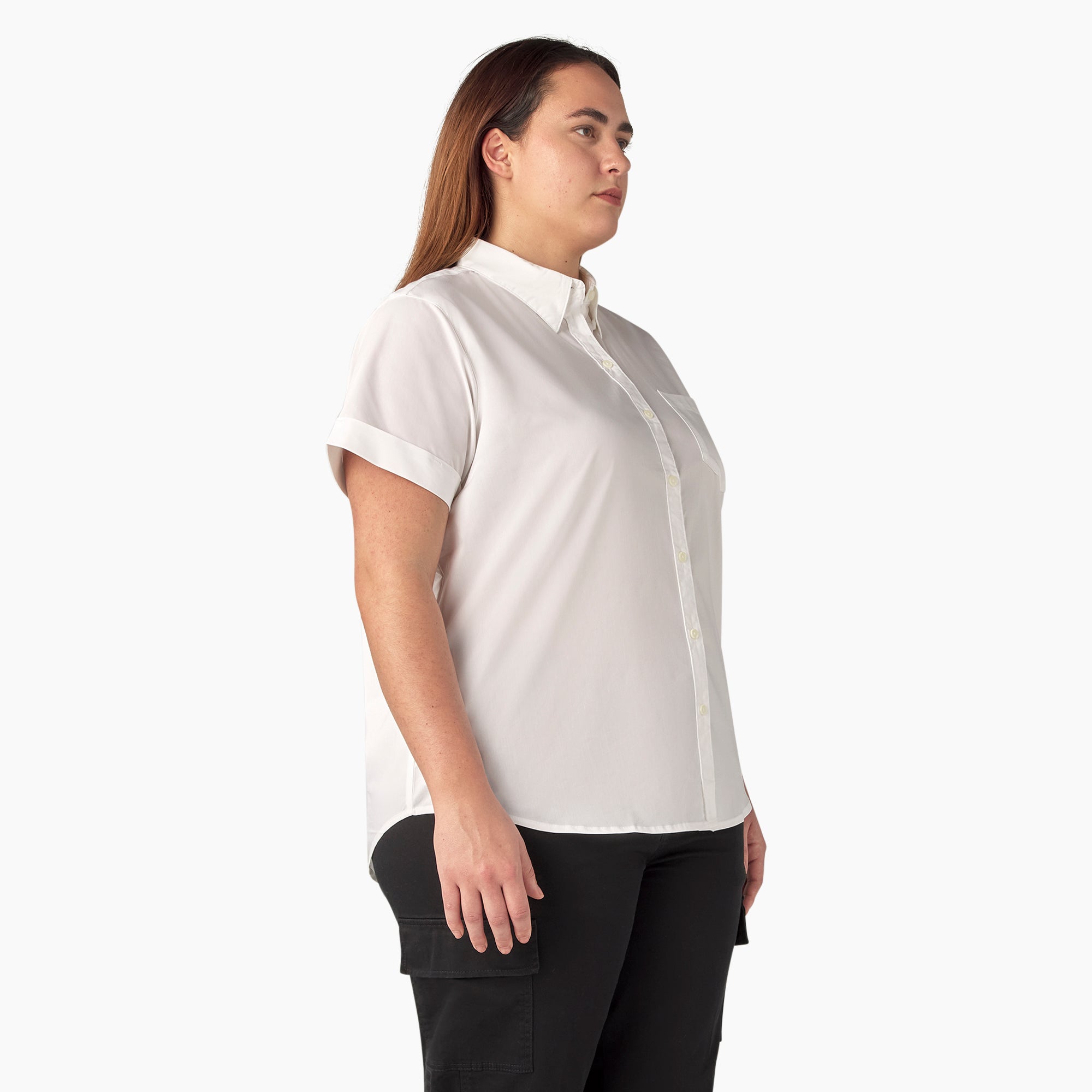 Women's Plus Button-Up Shirt