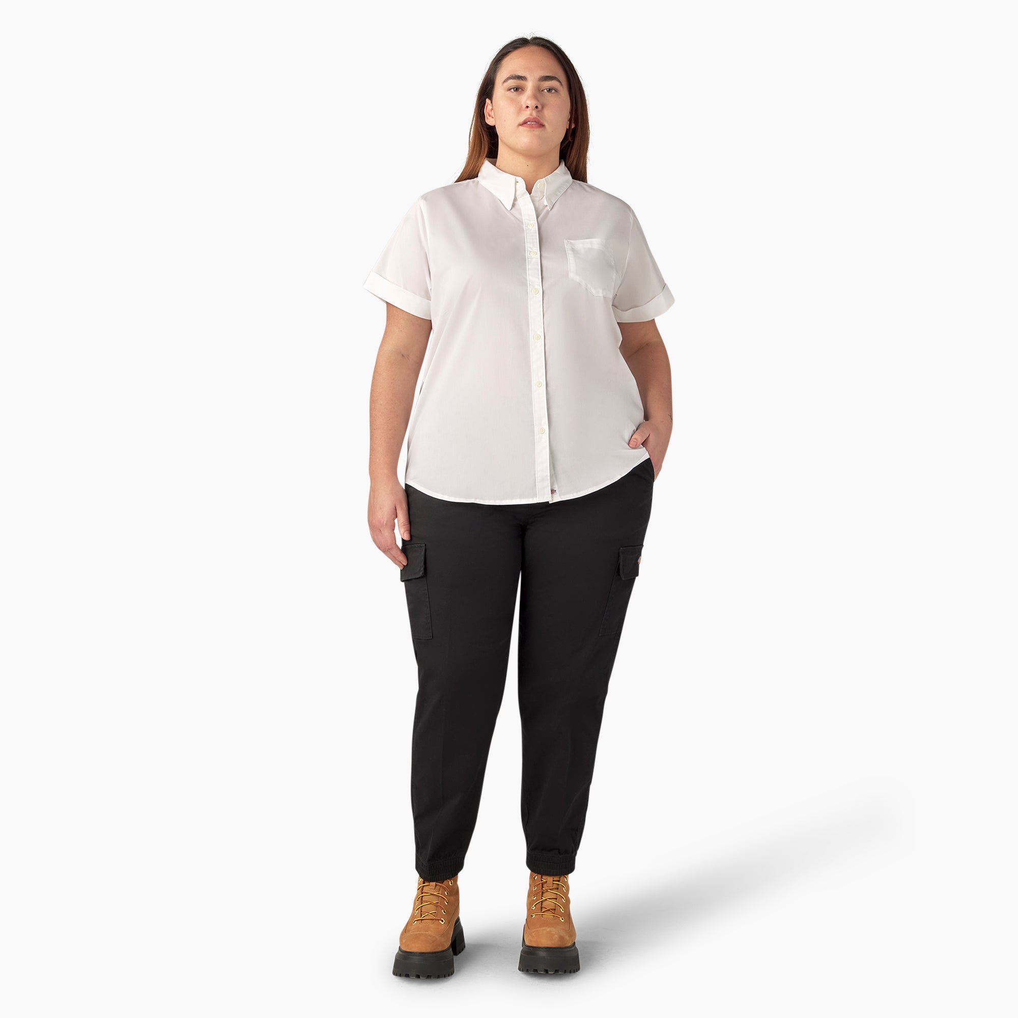 Women's Plus Button-Up Shirt
