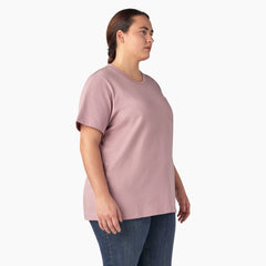 Women's Plus Heavyweight Short Sleeve Pocket T-Shirt