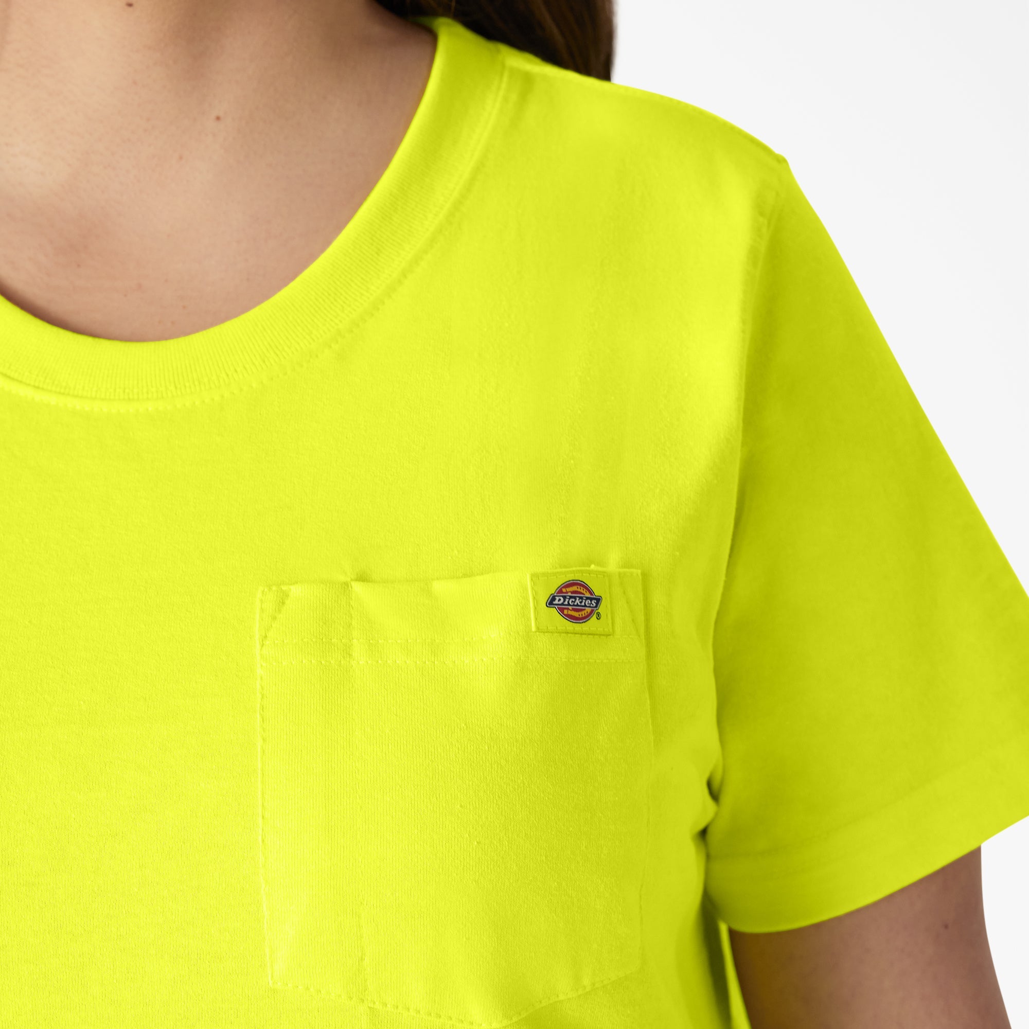 Women's Plus Heavyweight Short Sleeve Pocket T-Shirt