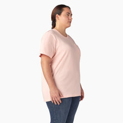 Women's Plus Heavyweight Short Sleeve Pocket T-Shirt