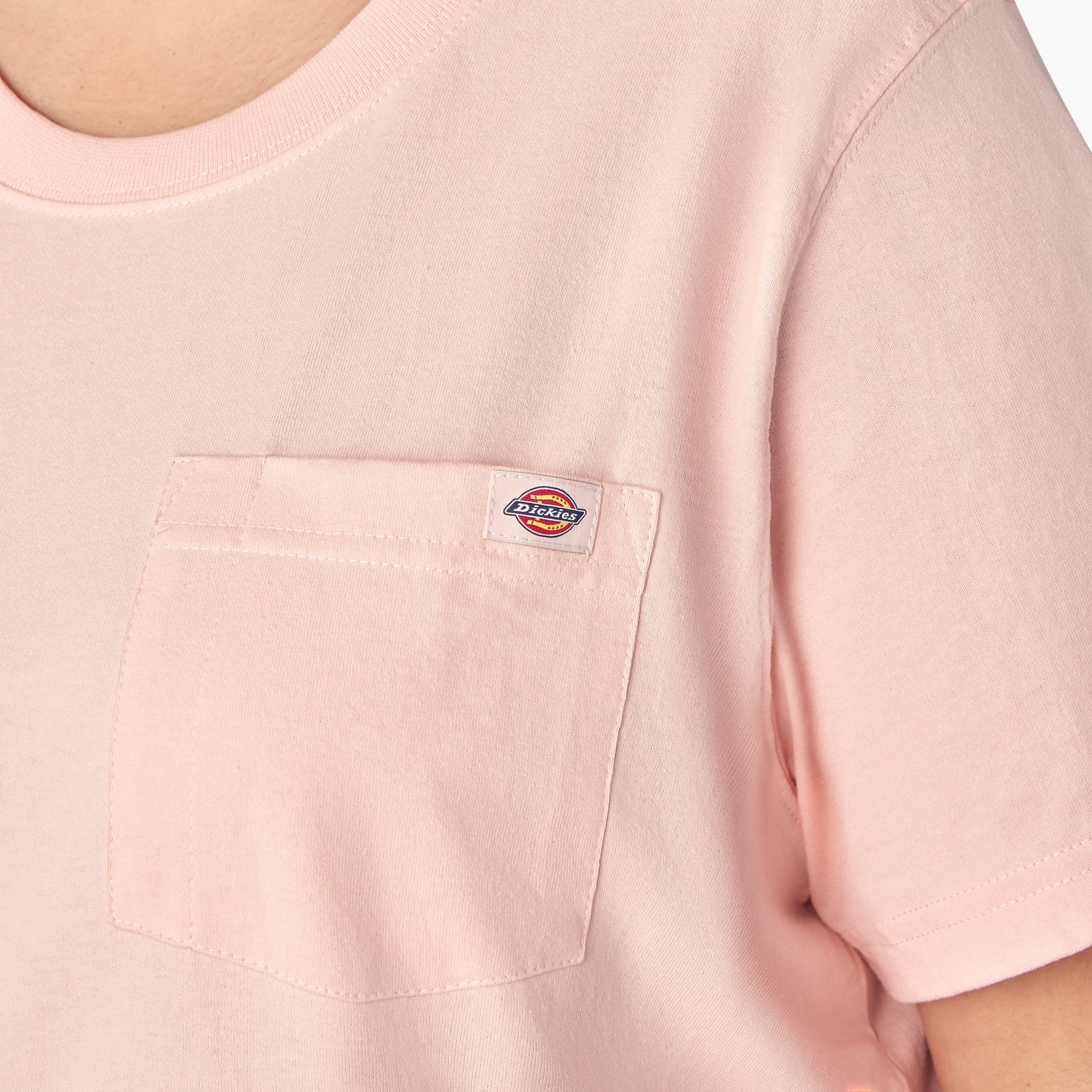 Women's Plus Heavyweight Short Sleeve Pocket T-Shirt