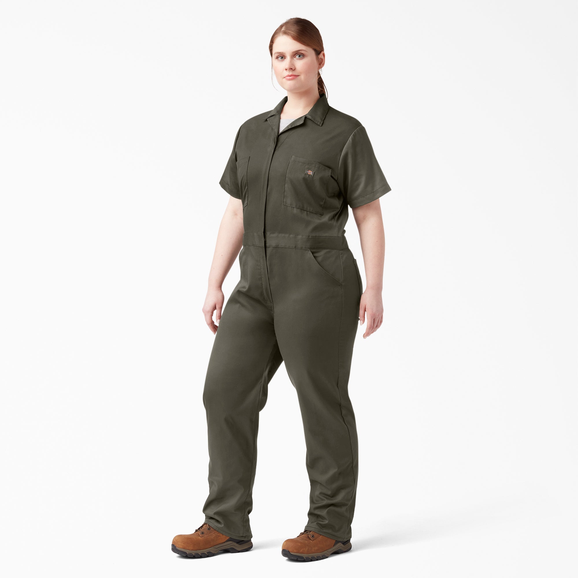 Women's Plus FLEX Cooling Short Sleeve Coveralls
