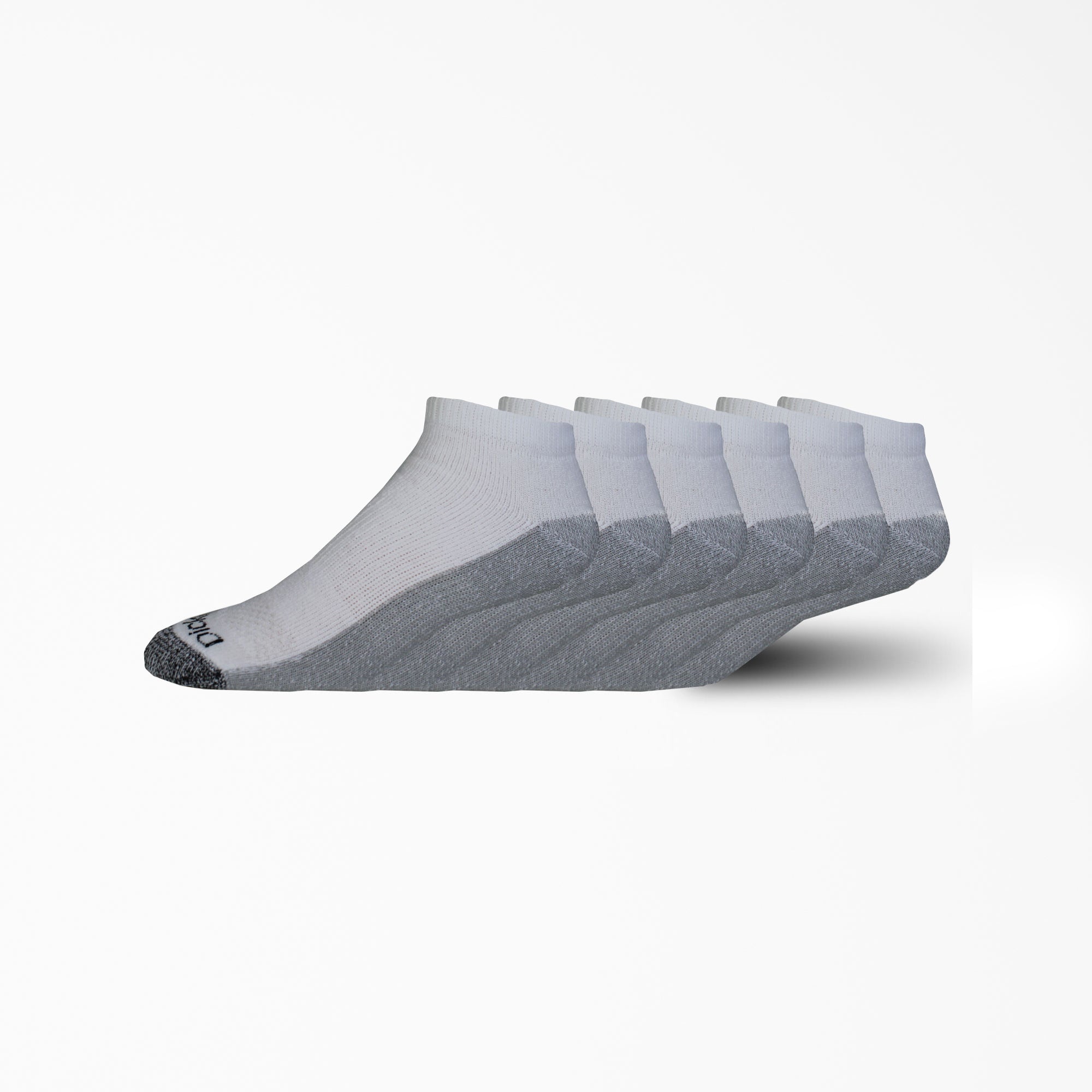 Moisture Control No Show Socks, Size 6-12, 6-Pack