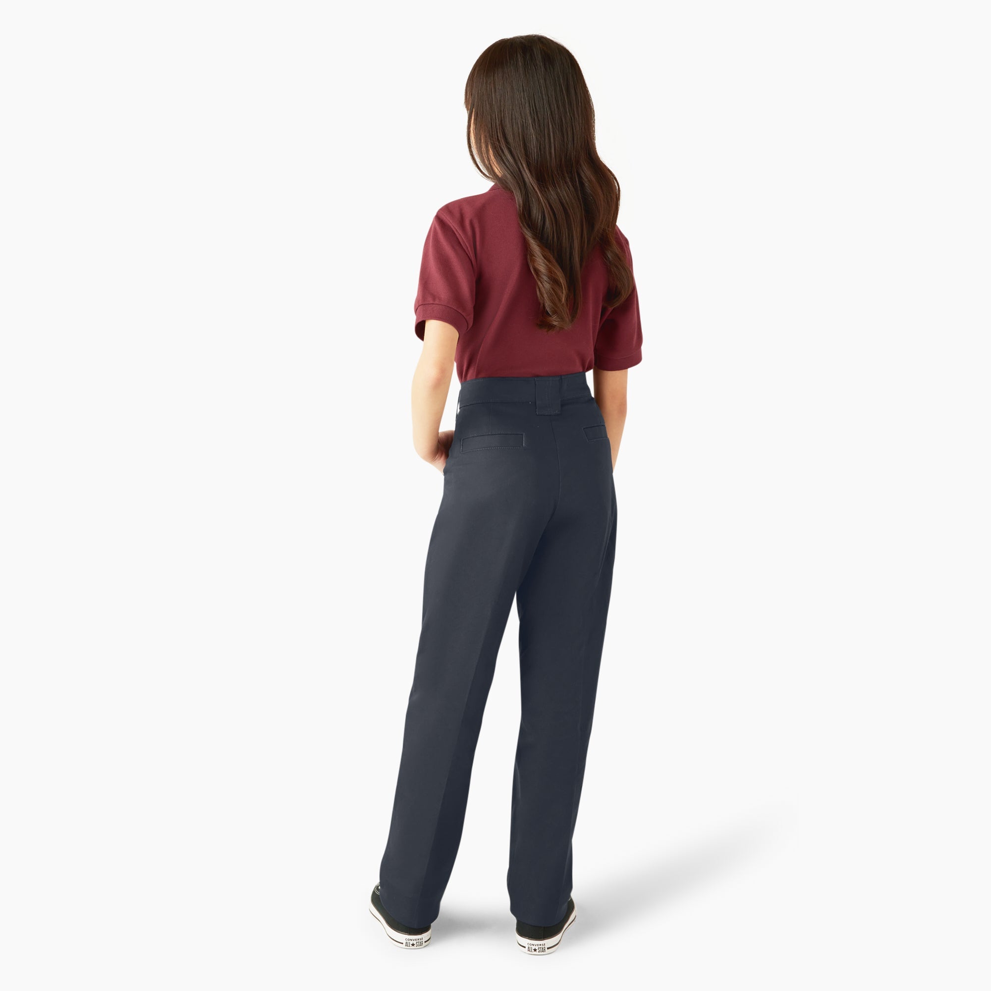 Girls' Slim Fit Pants, 4-20