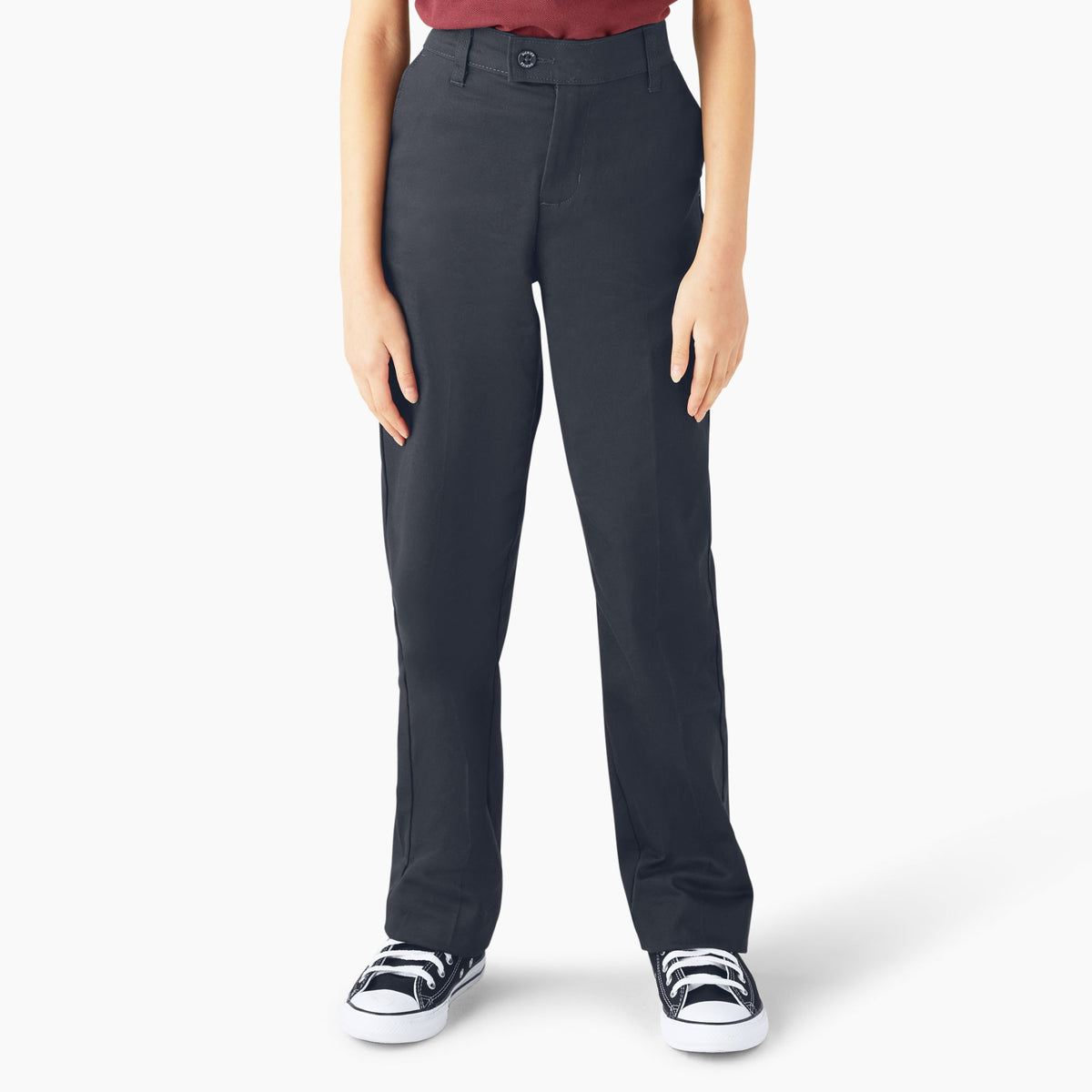 Girls' Slim Fit Pants, 4-20