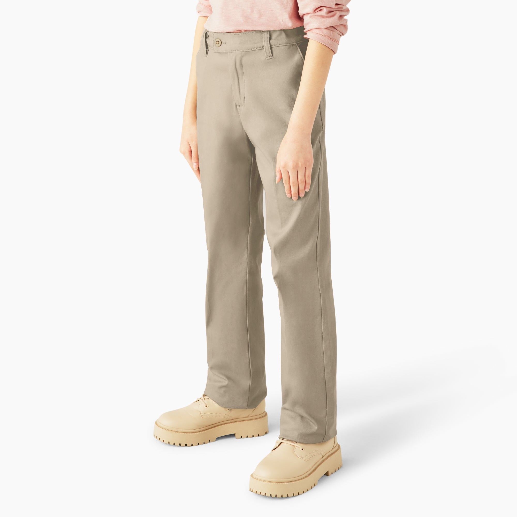 Girls' Slim Fit Pants, 4-20