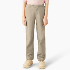 Girls' Slim Fit Pants, 4-20