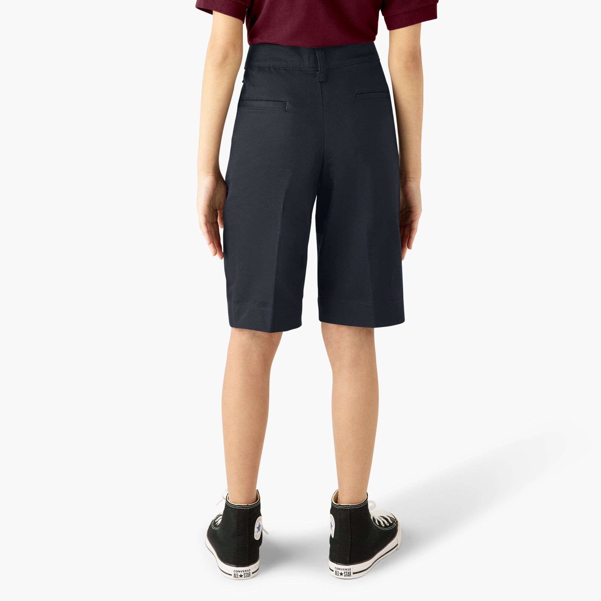 Girls' Classic Fit Bermuda Shorts, 4-20