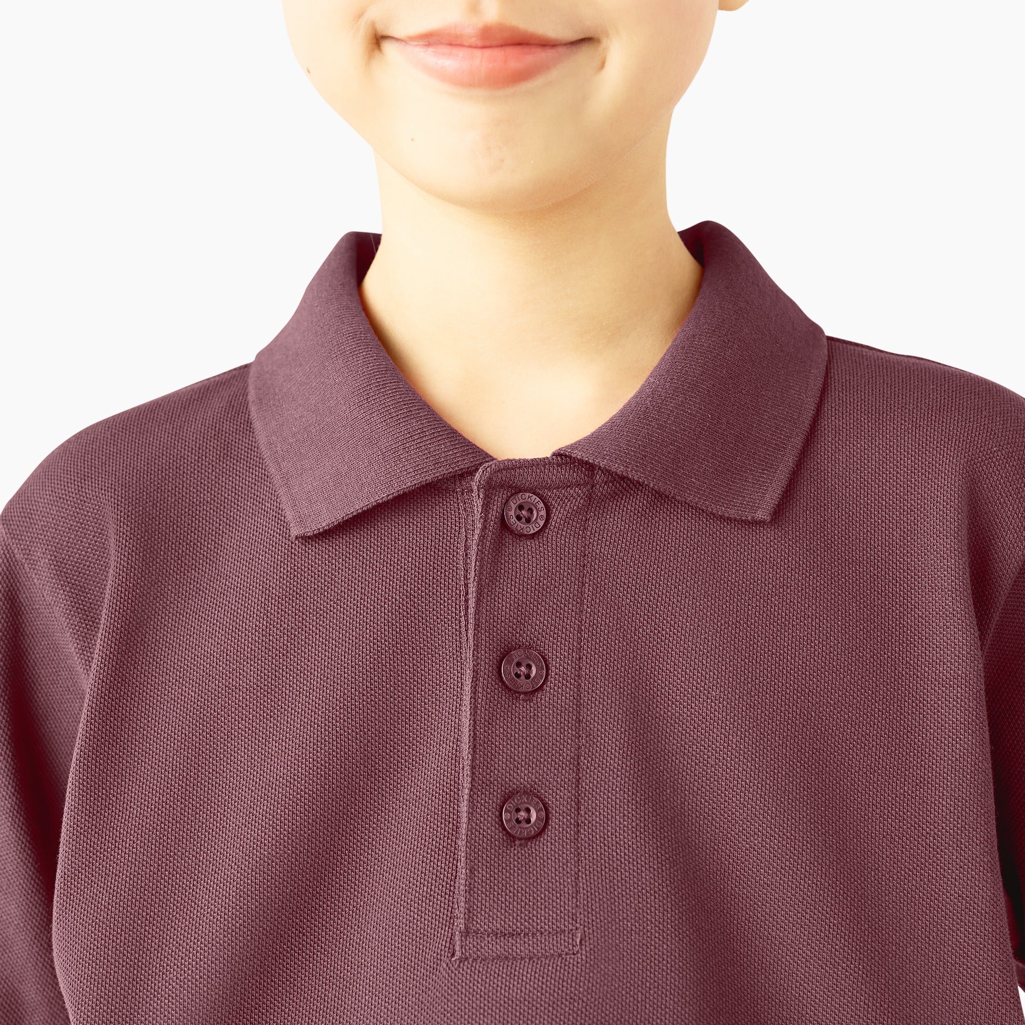 Kids' Piqué Short Sleeve Polo