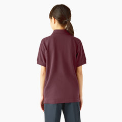 Kids' Piqué Short Sleeve Polo