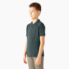 Kids' Piqué Short Sleeve Polo