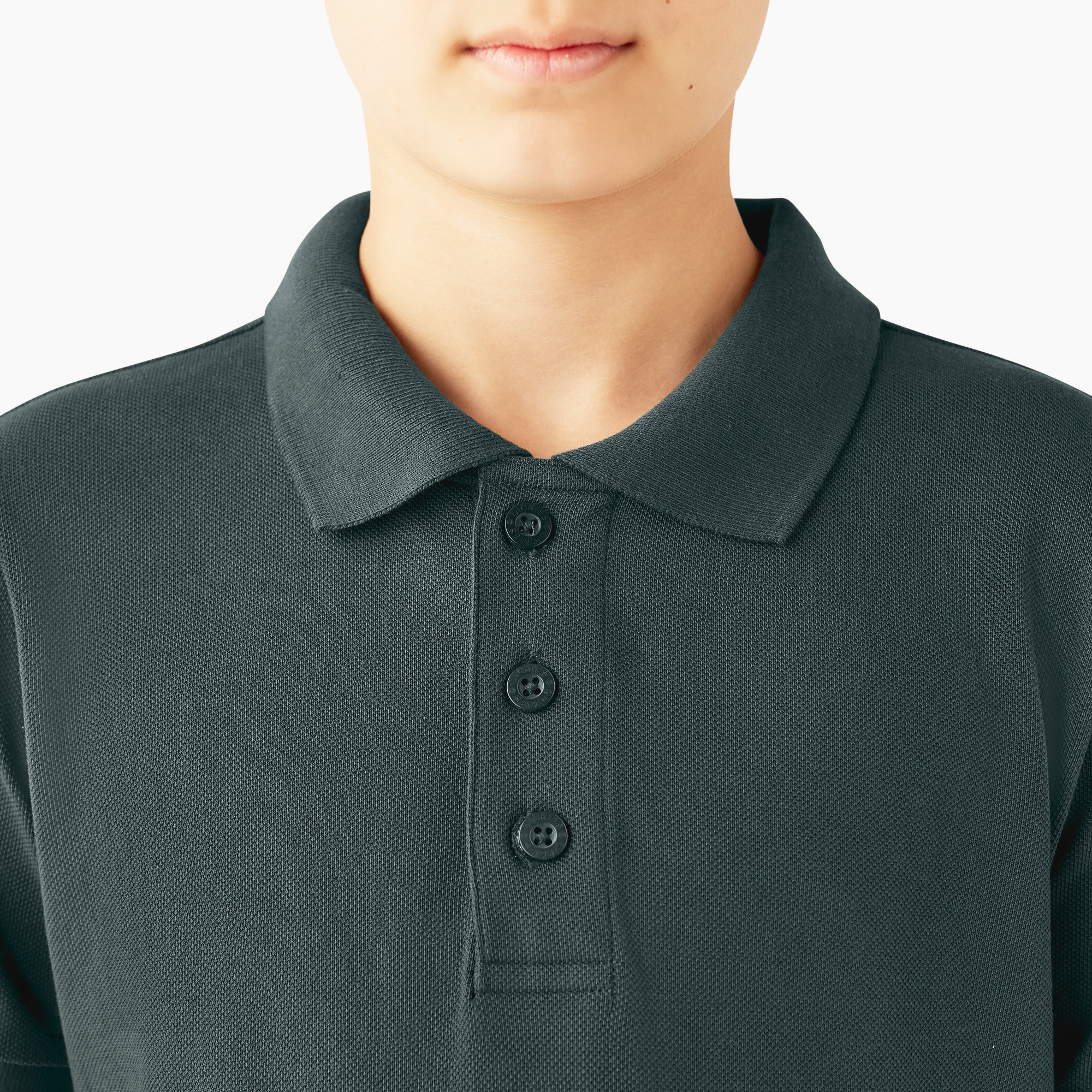 Kids' Piqué Short Sleeve Polo