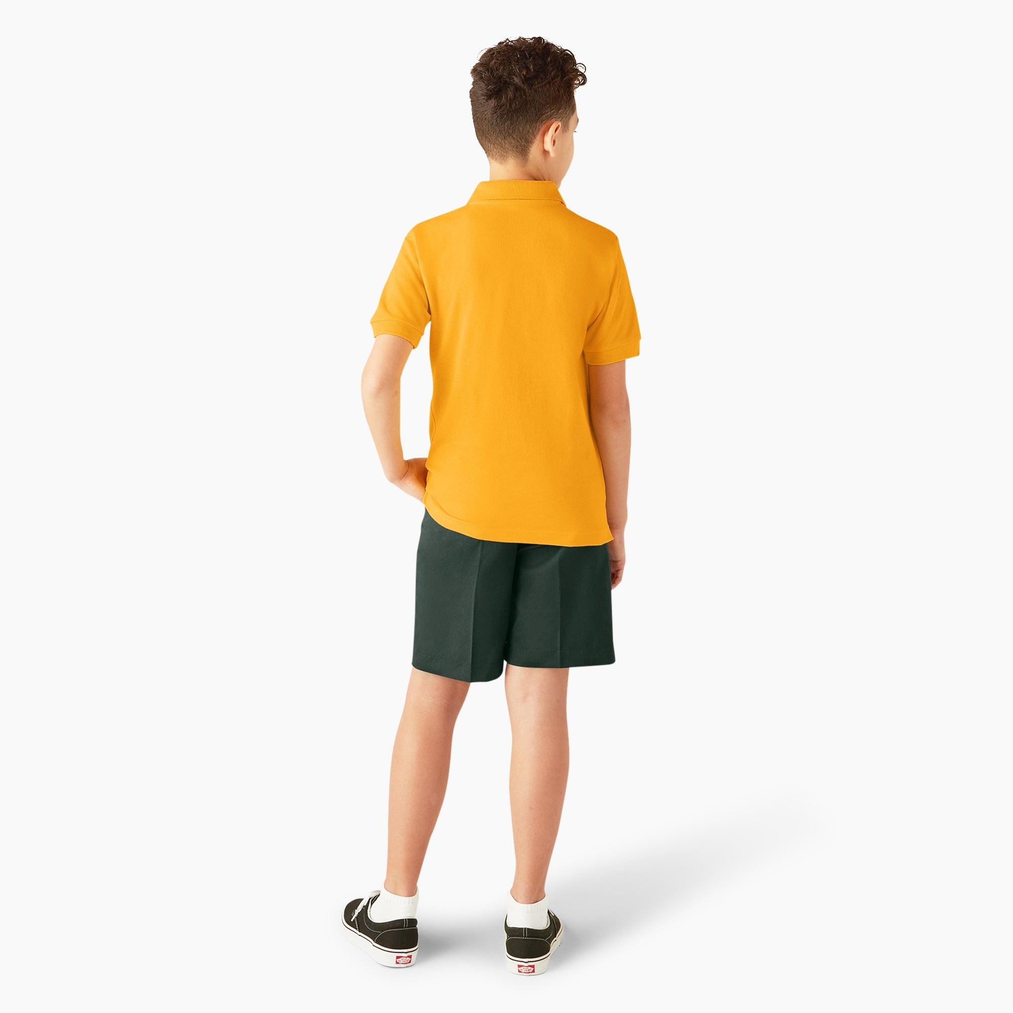 Kids' Piqué Short Sleeve Polo