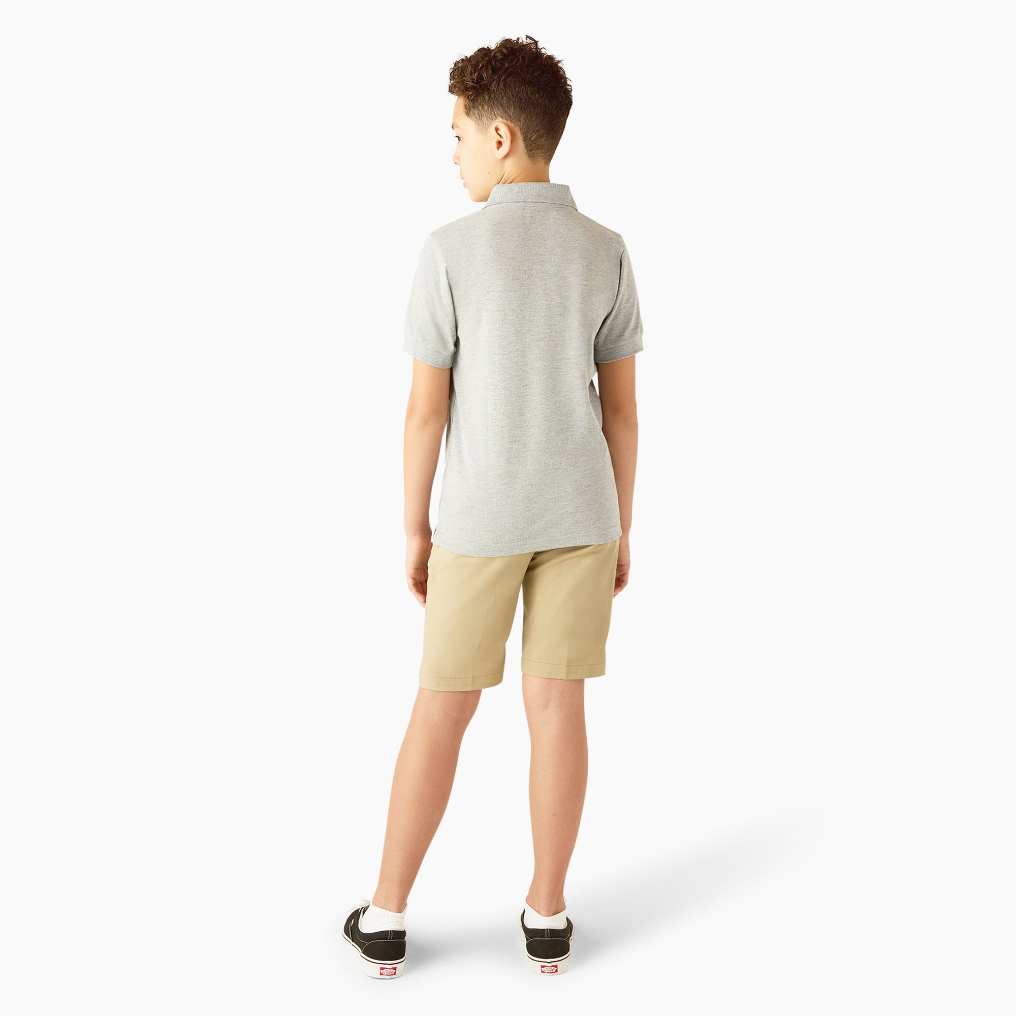 Kids' Piqué Short Sleeve Polo