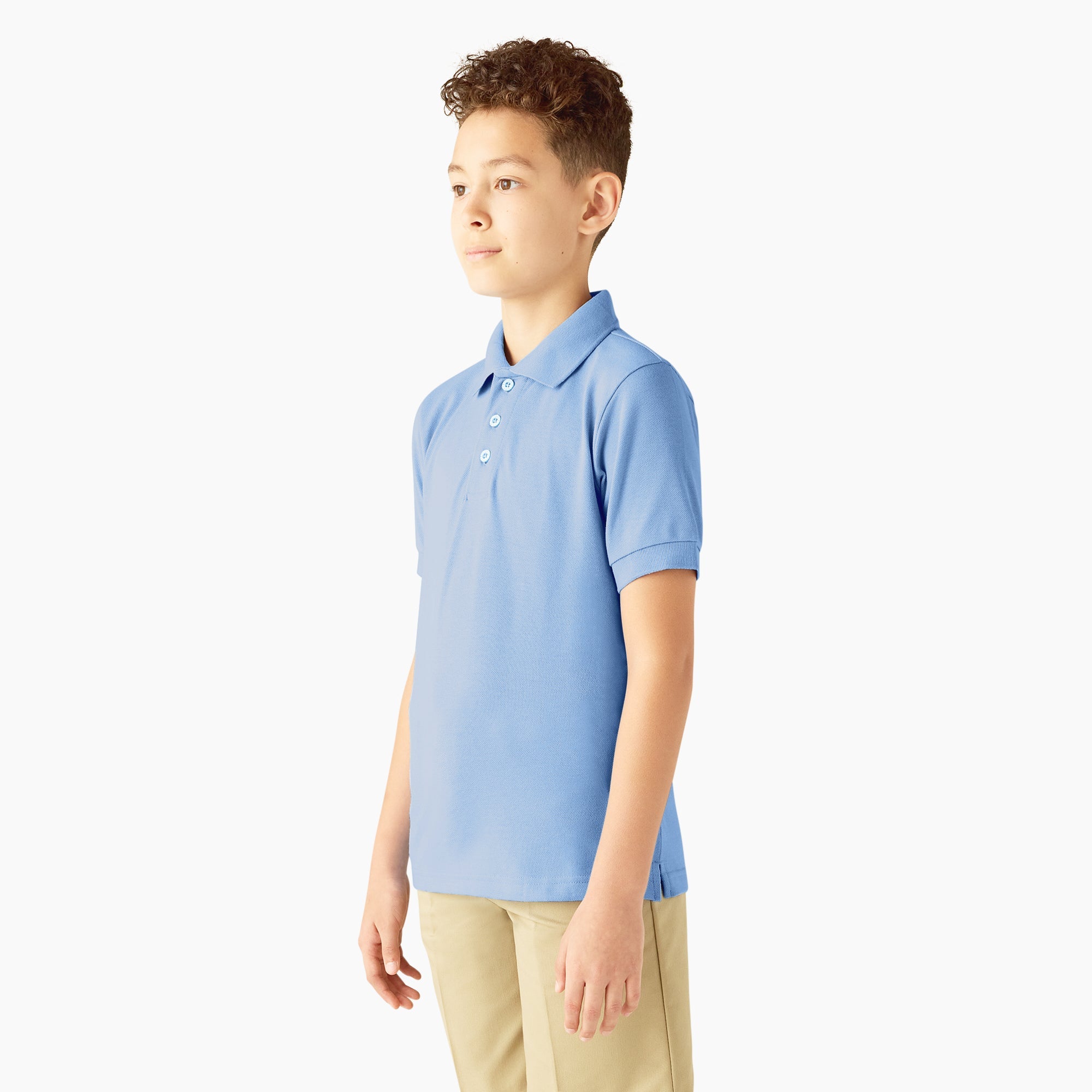Kids' Piqué Short Sleeve Polo