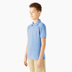 Kids' Piqué Short Sleeve Polo