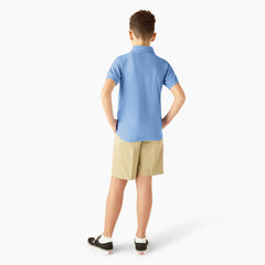 Kids' Piqué Short Sleeve Polo