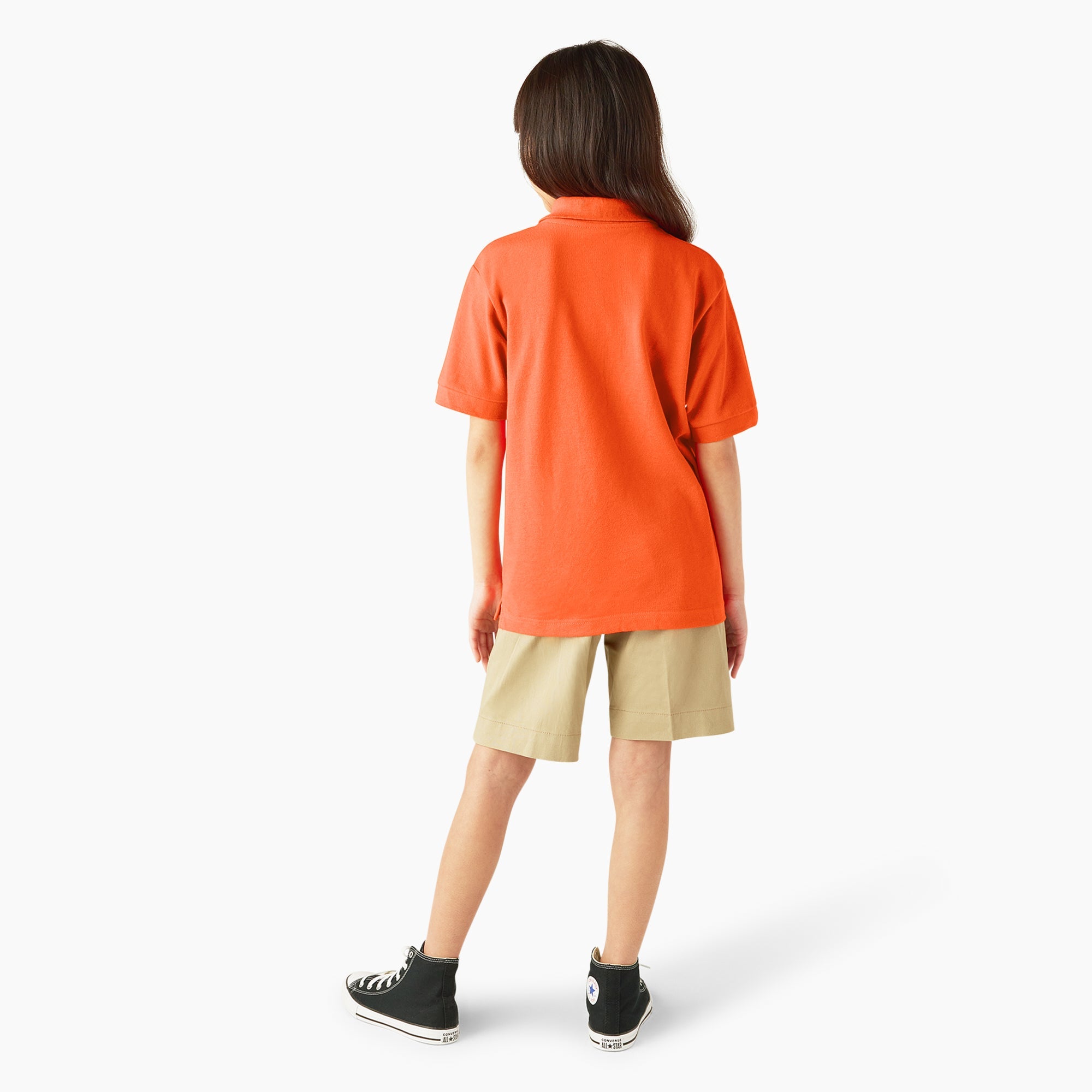 Kids' Piqué Short Sleeve Polo