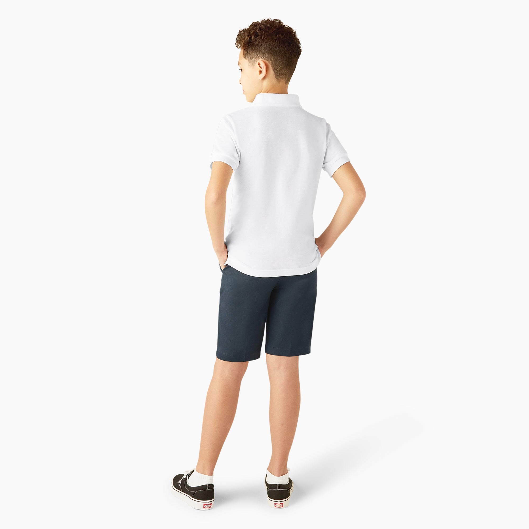 Kids' Piqué Short Sleeve Polo