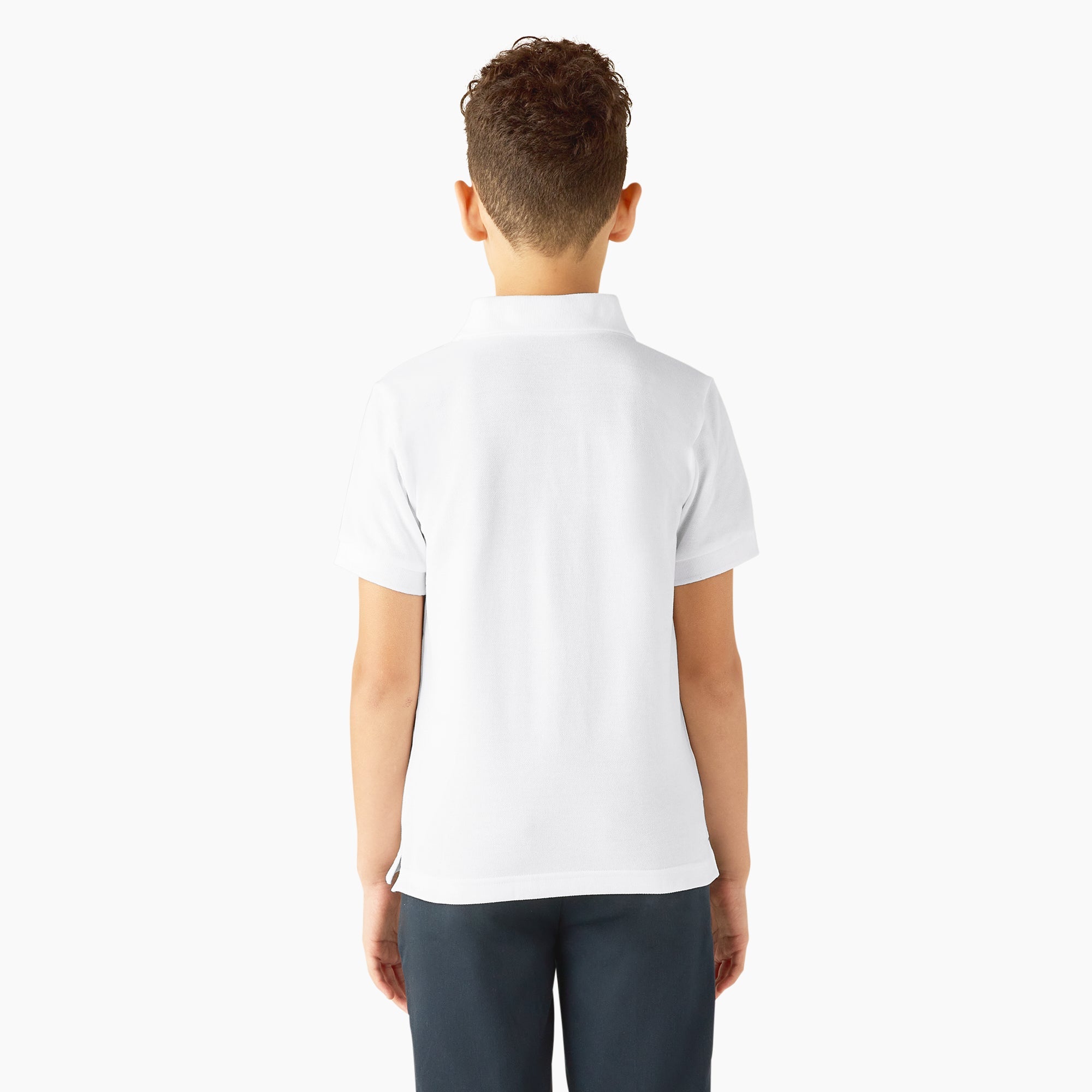 Kids' Piqué Short Sleeve Polo