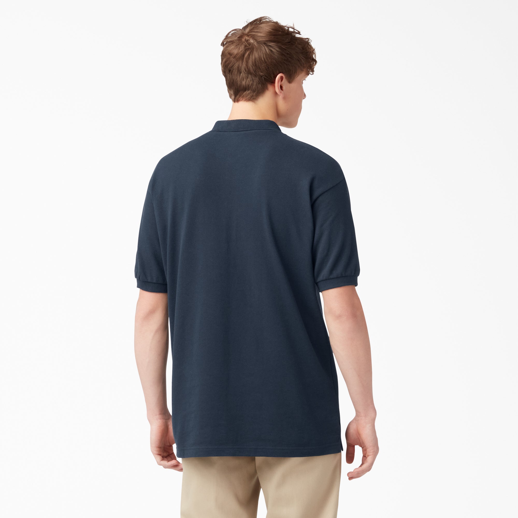 Adult Size Piqué Short Sleeve Polo