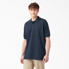 Adult Size Piqué Short Sleeve Polo
