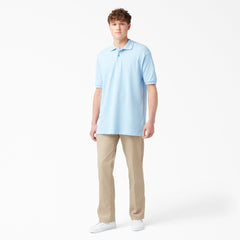 Adult Size Piqué Short Sleeve Polo