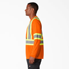 Hi Vis Safety Long Sleeve T-Shirt