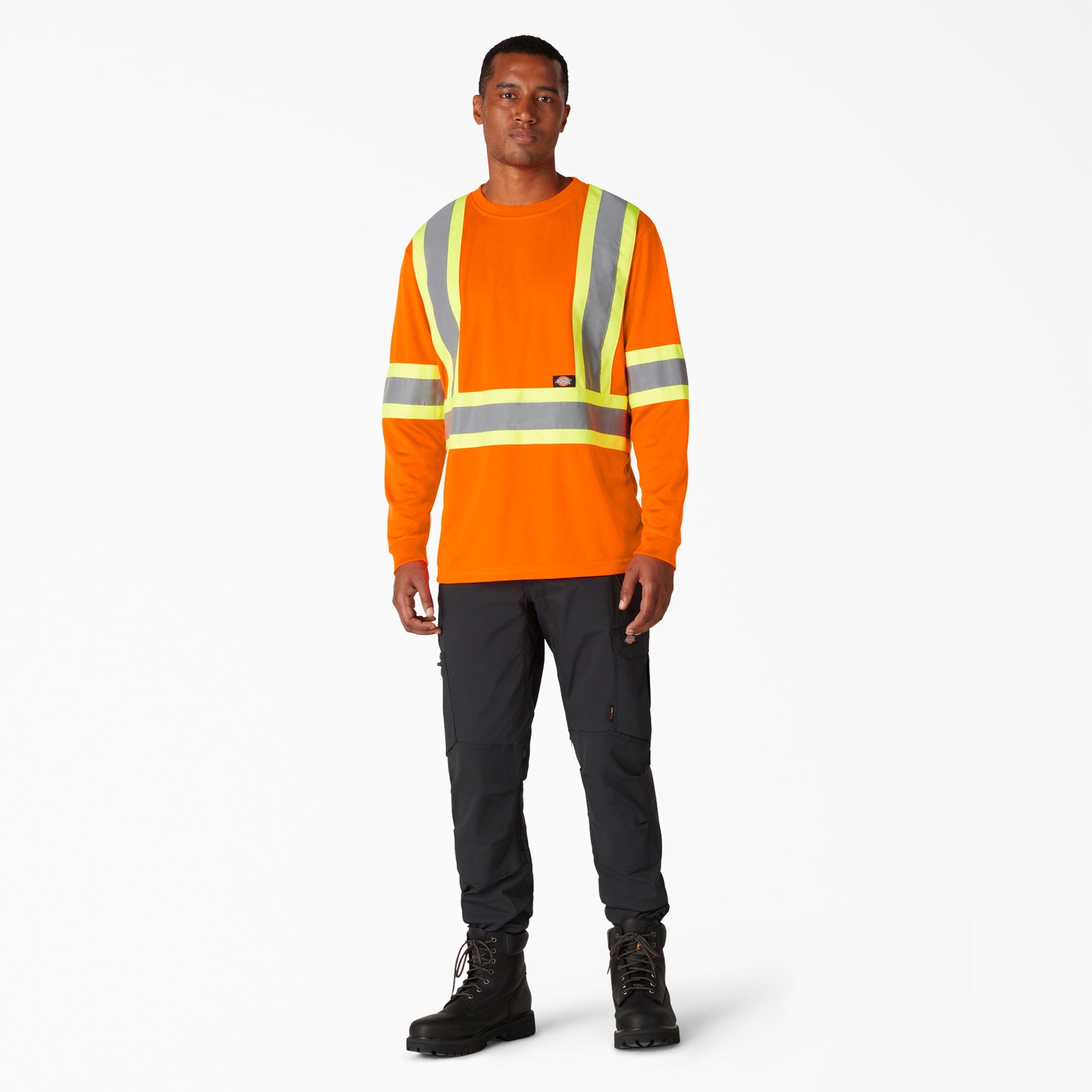 Hi Vis Safety Long Sleeve T-Shirt