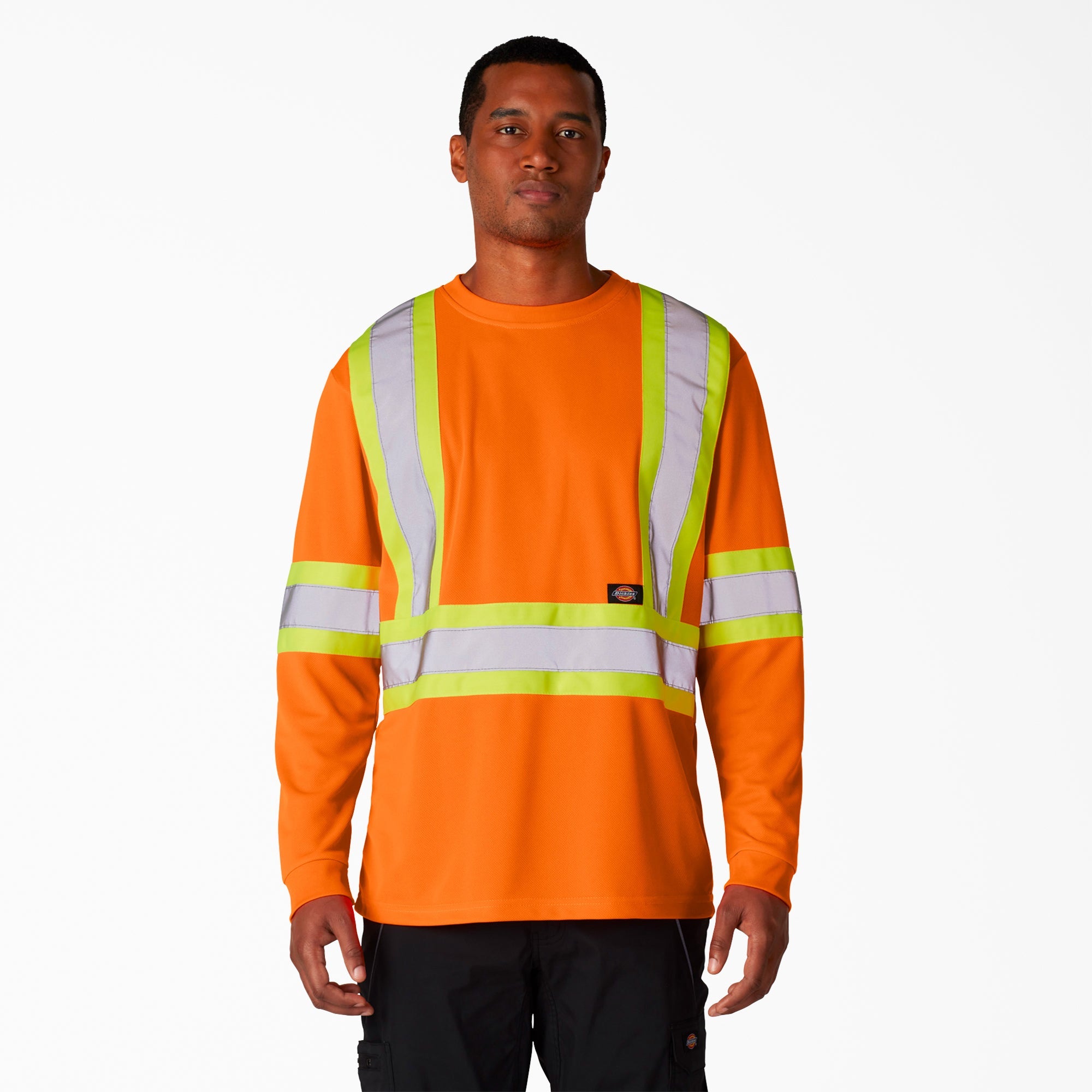 Hi Vis Safety Long Sleeve T-Shirt