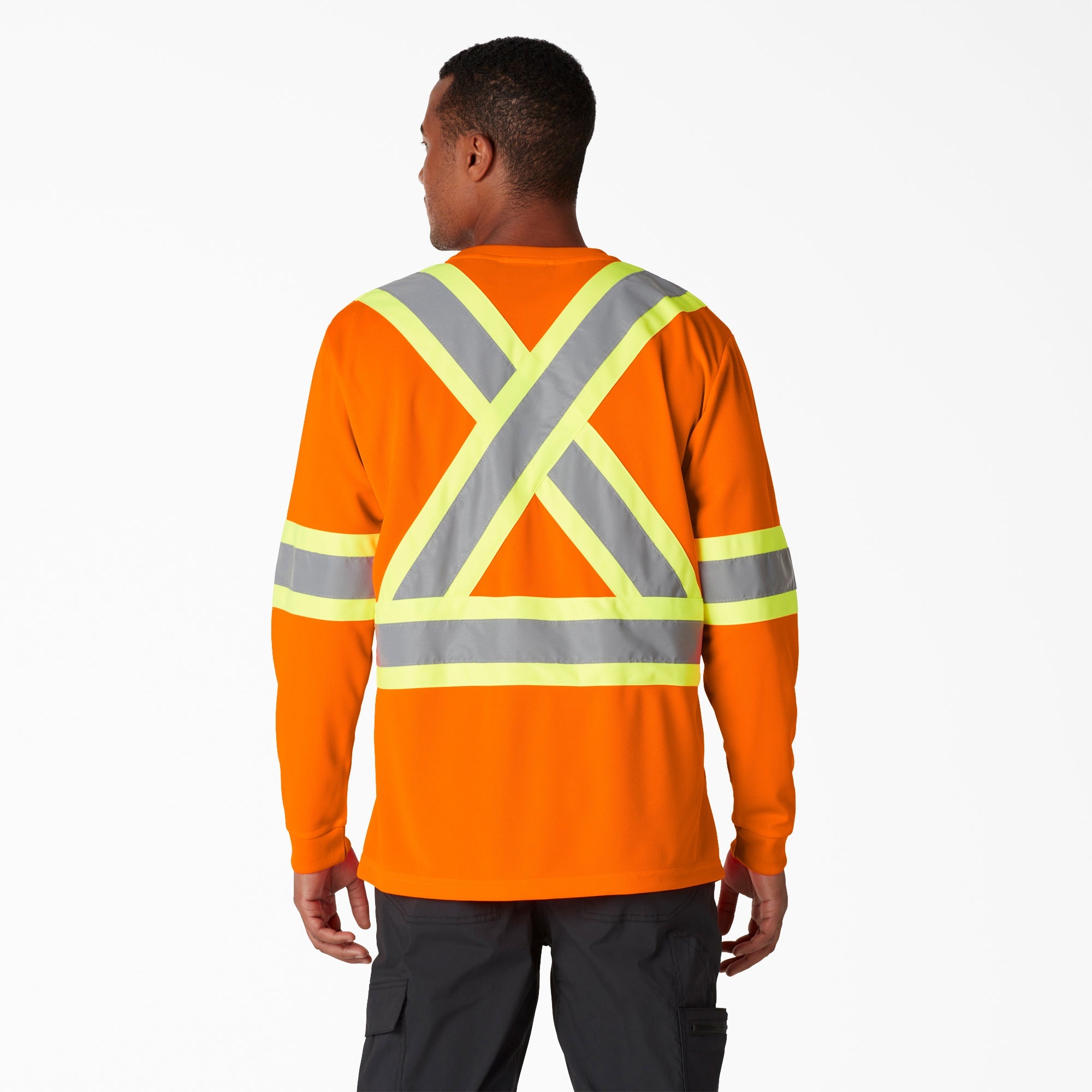 Hi Vis Safety Long Sleeve T-Shirt