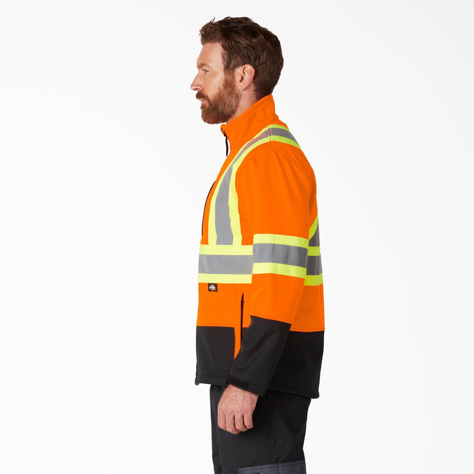Hi Vis Safety Softshell Jacket