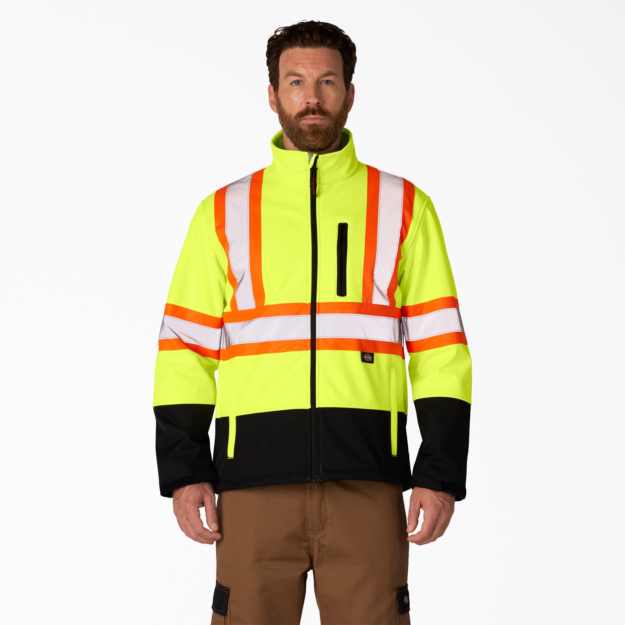Hi Vis Safety Softshell Jacket