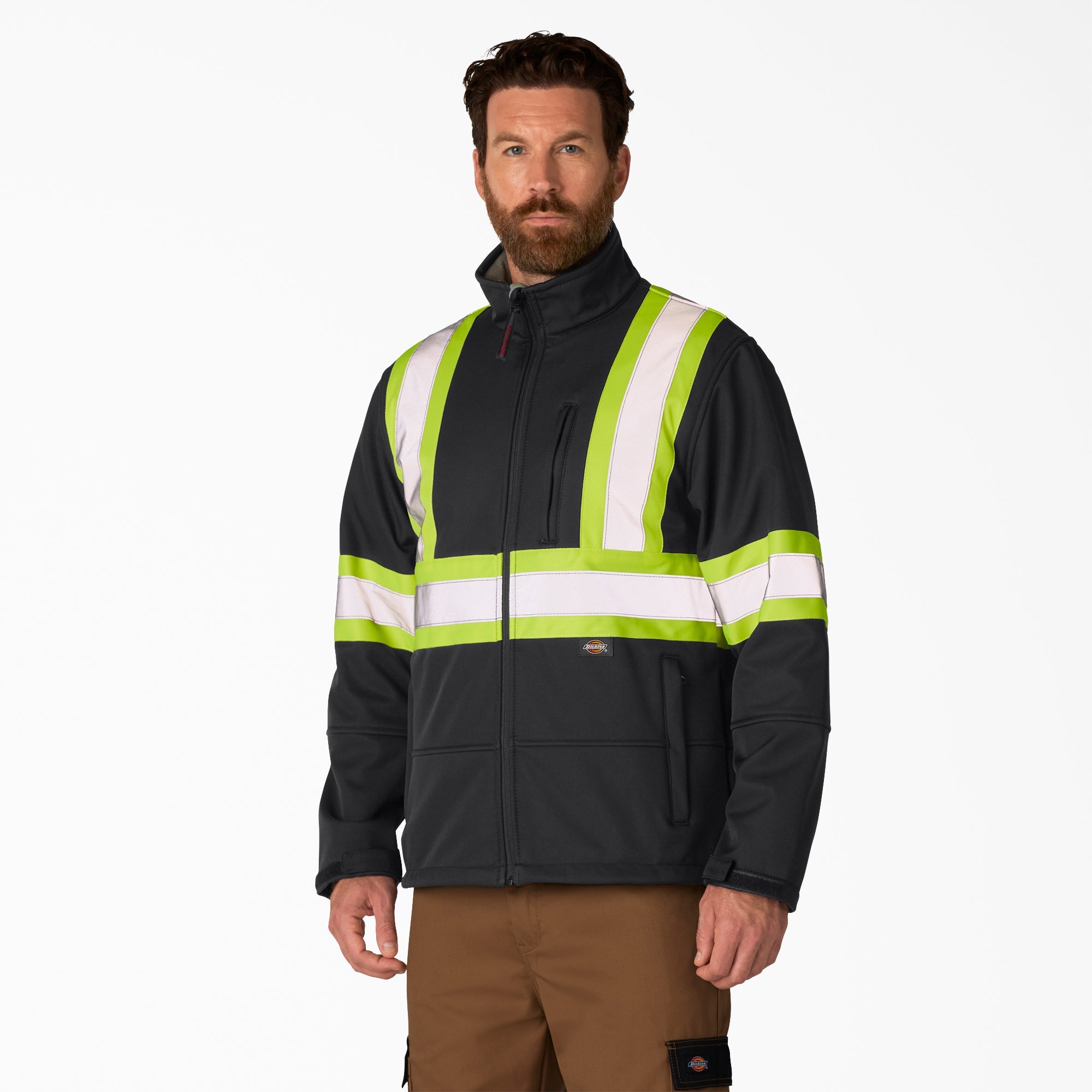 Hi Vis Safety Softshell Jacket