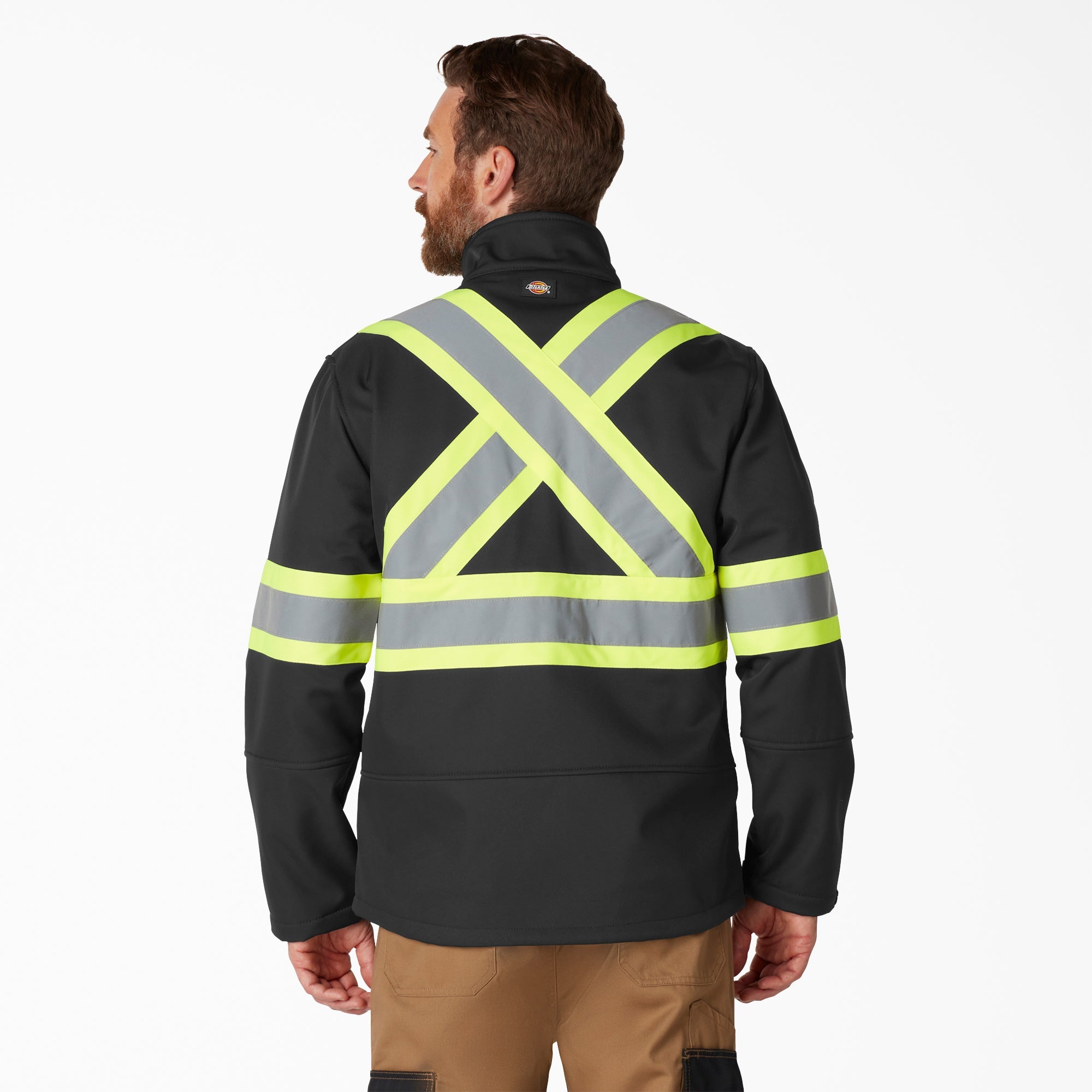 Hi Vis Safety Softshell Jacket