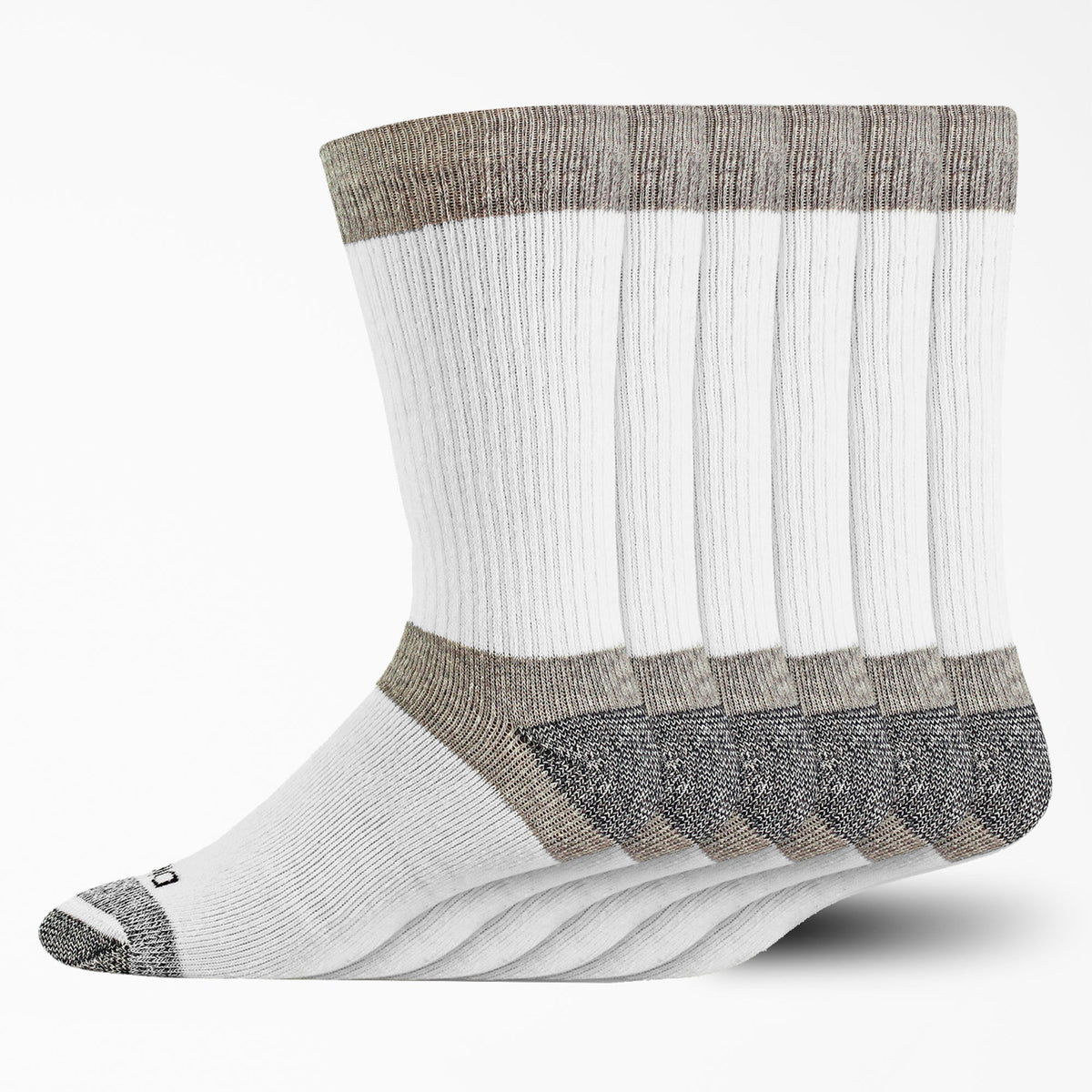 Max Cushion Crew Socks, Size 6-12, 6-Pack