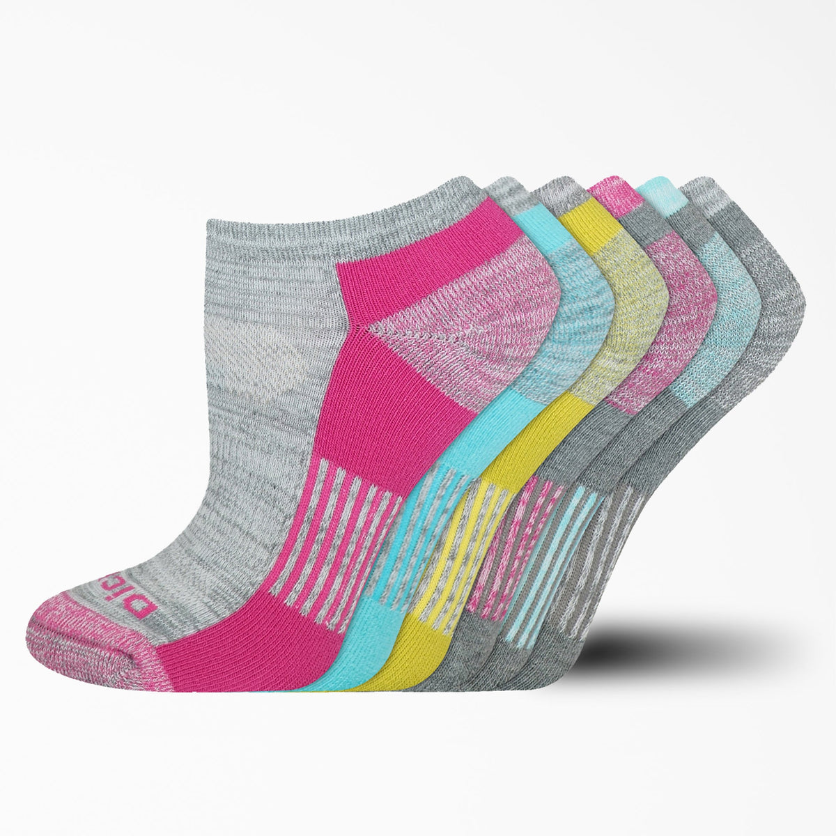Women's Moisture Control Free Run No Show Socks, Size 6-9, 6-Pack