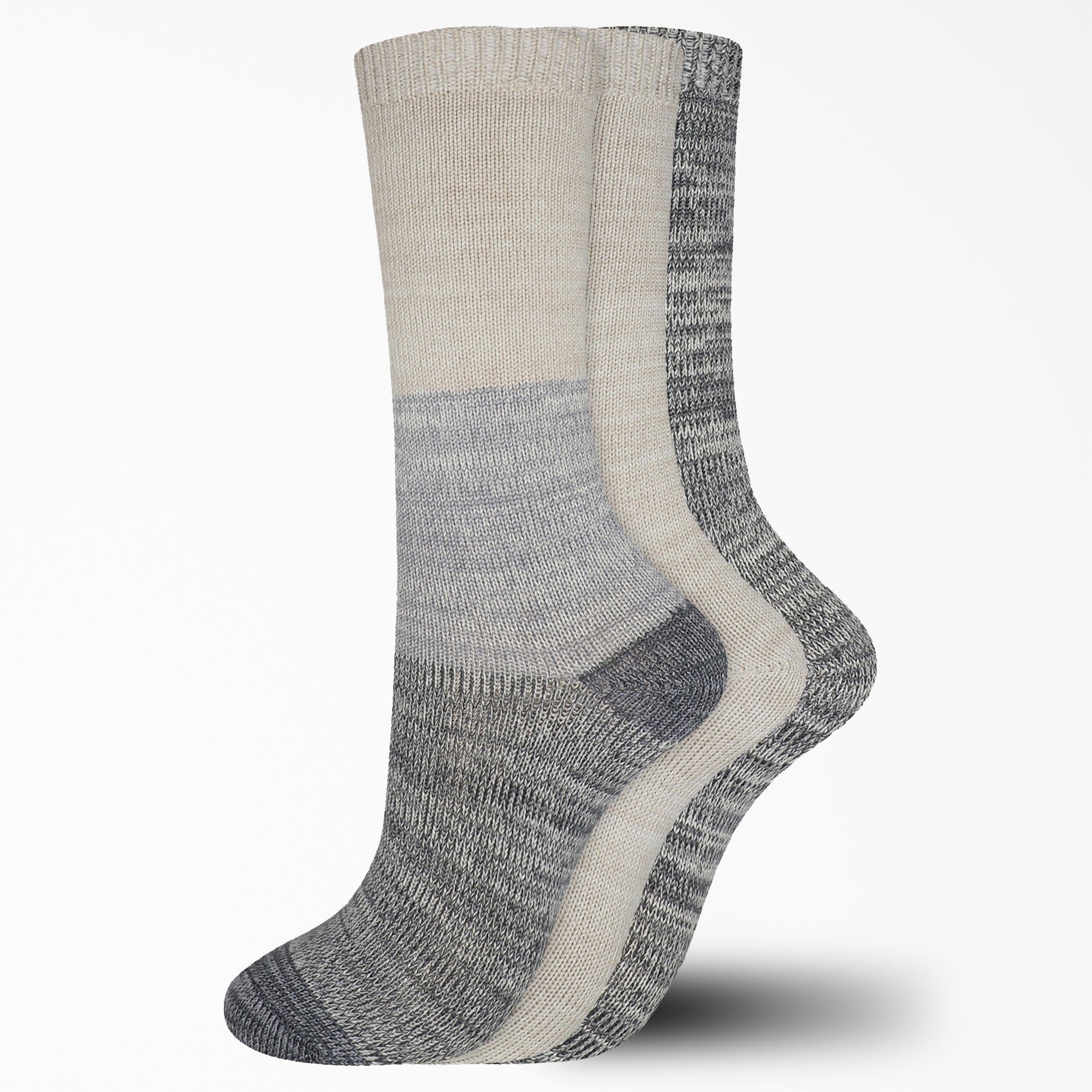 Women's Soft Marl Crew Socks, Size 6-9, 3-Pack