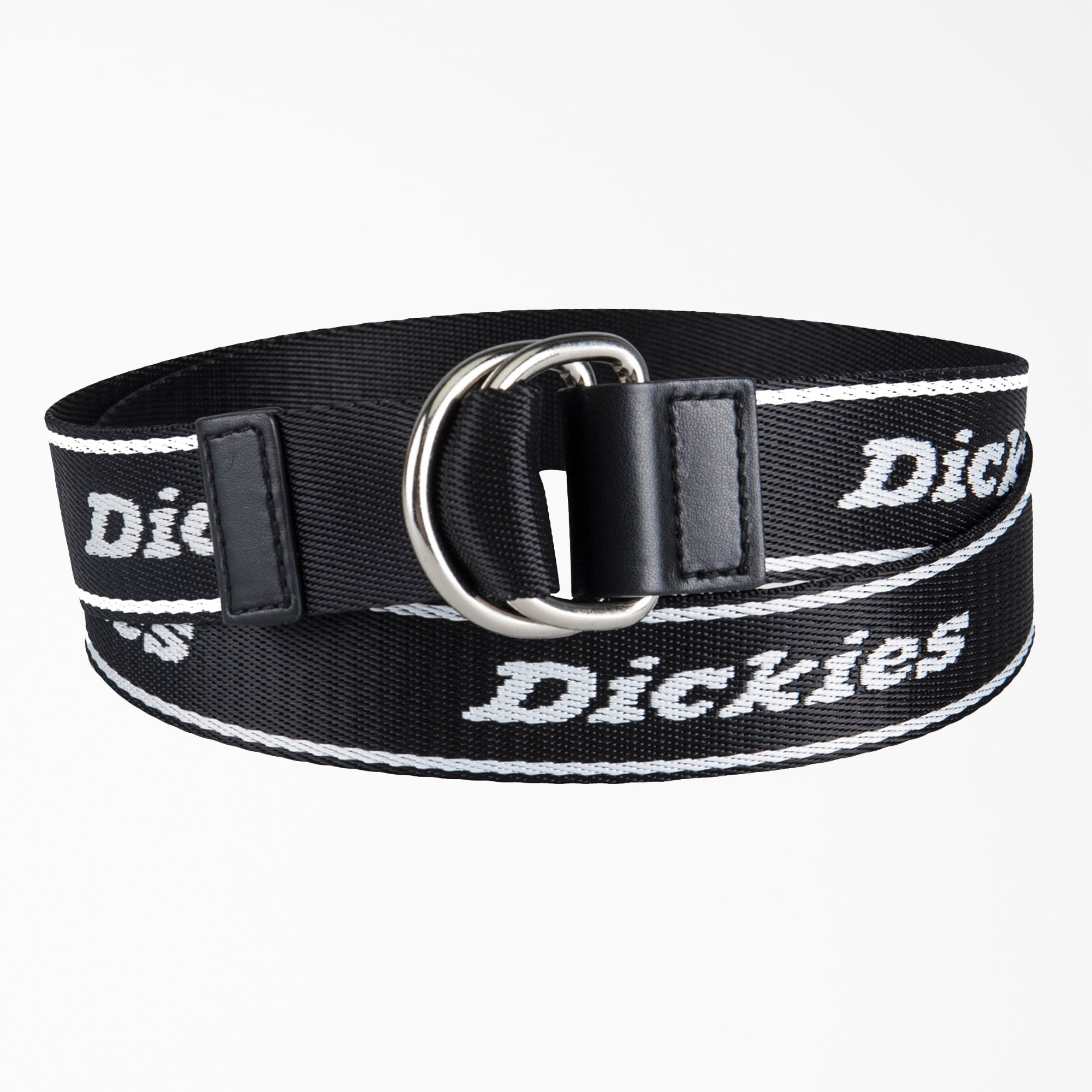 Women's D-Ring Logo Print Web Belt