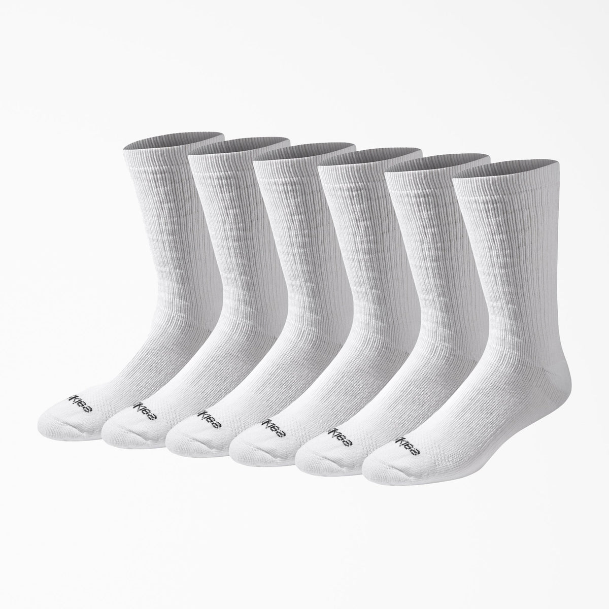 Dri-Tech Cushion Crew Socks, Size 6-12, 6-Pack