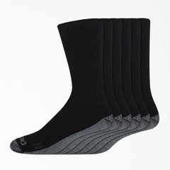 Work Crew Socks, Size 6-12, 6-Pack
