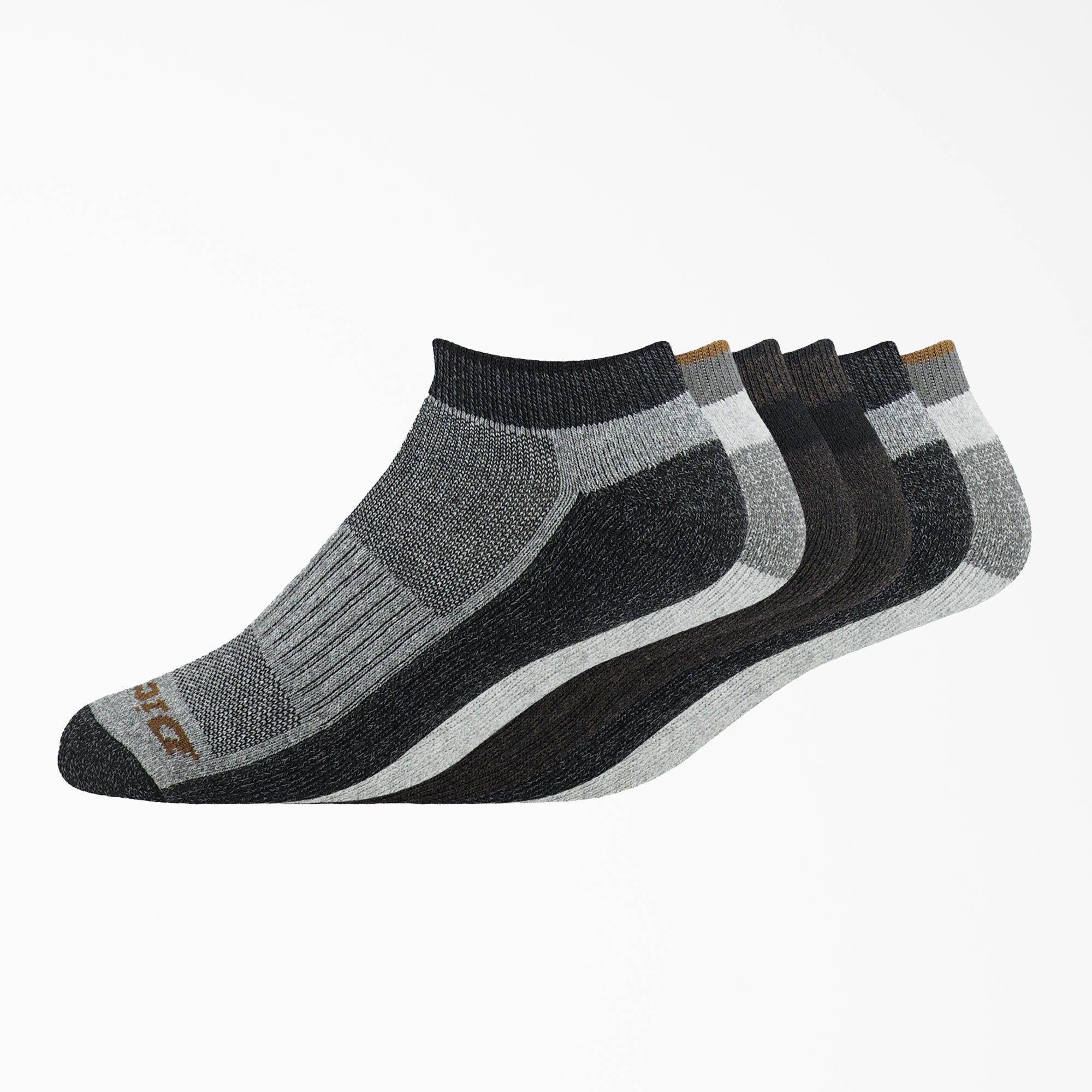 The Navigator No Show Socks, Size 6-12, 6-Pack