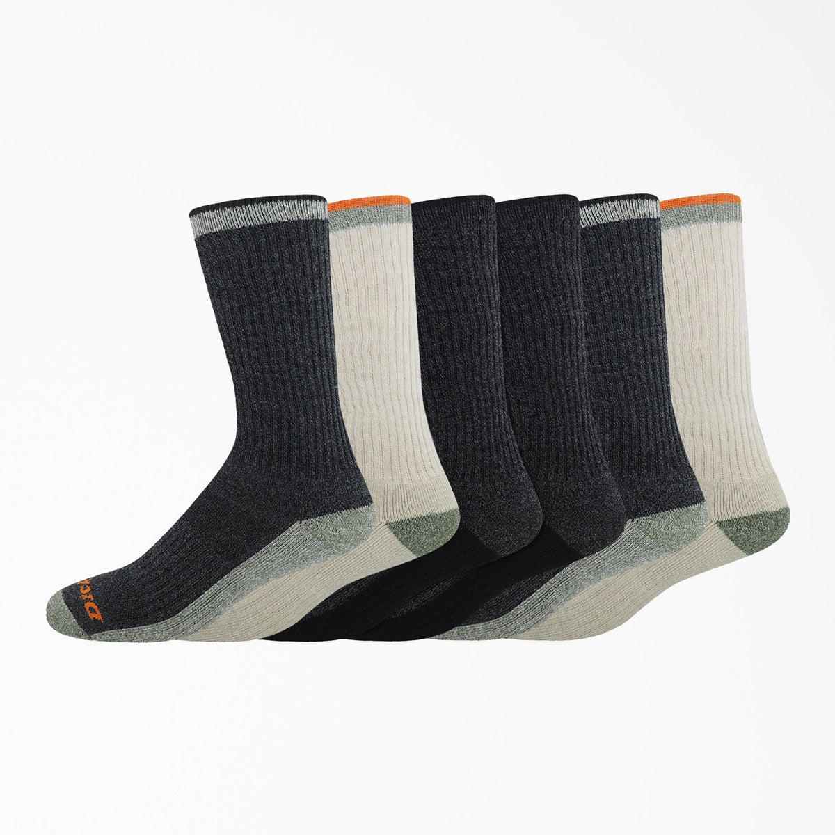 The Navigator Crew Socks, Size 6-12, 6-Pack